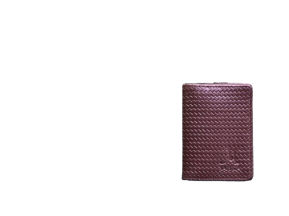 Wine Red Genuine Leather Wallet