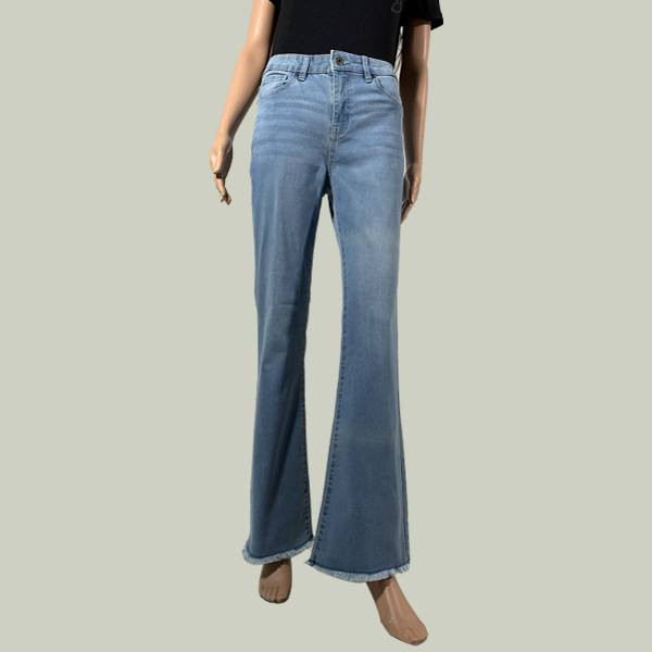 Girls/Ladies Bootcut Long Pant-Stretch Denim Jeans.