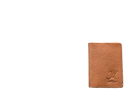 Brown Textured Genuine Leather Wallet